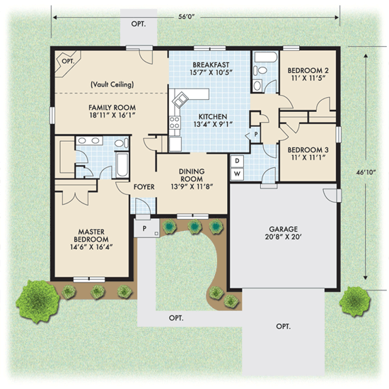 The Independence floor plan