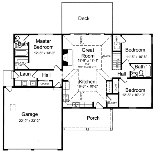 The Driftwood Floor Plan | Zeilman-James Homes, Inc.