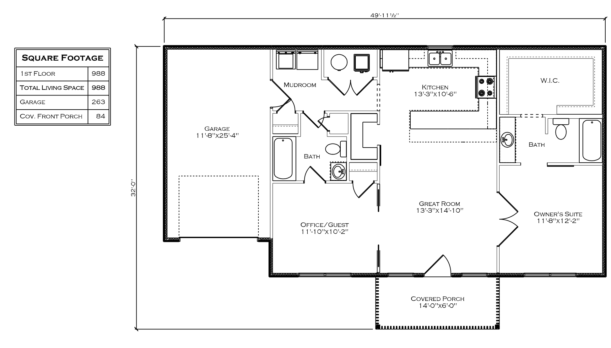 The Wayside floor plan