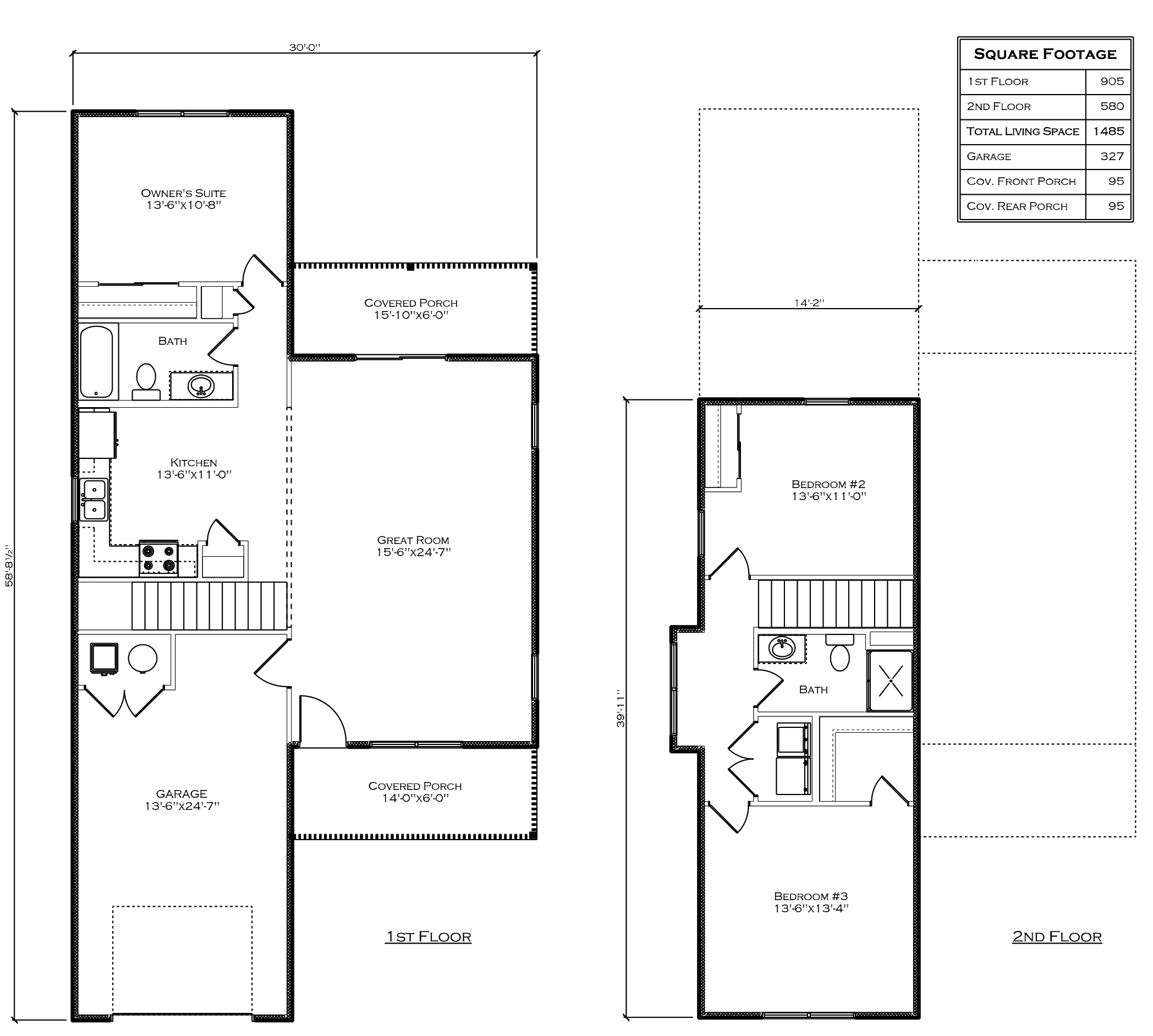 The Oakley floor plan