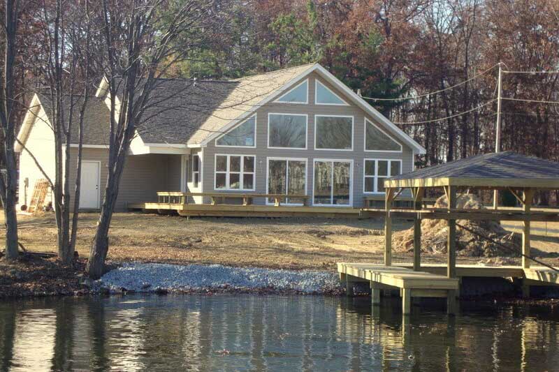 custom Lake Lorelei house