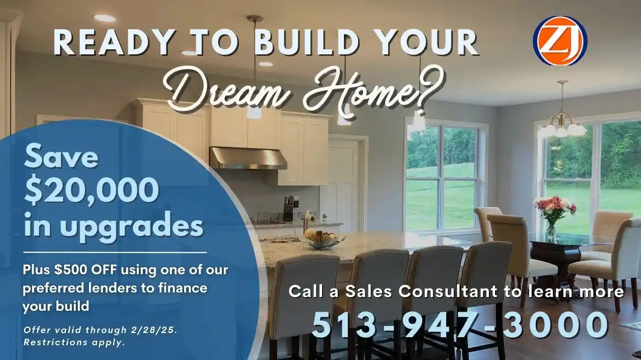 ZJ Homes Current Promotion