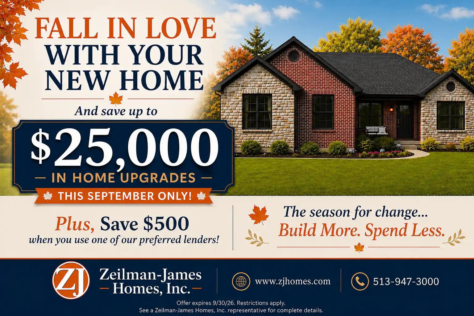september 2026 promotion flyer